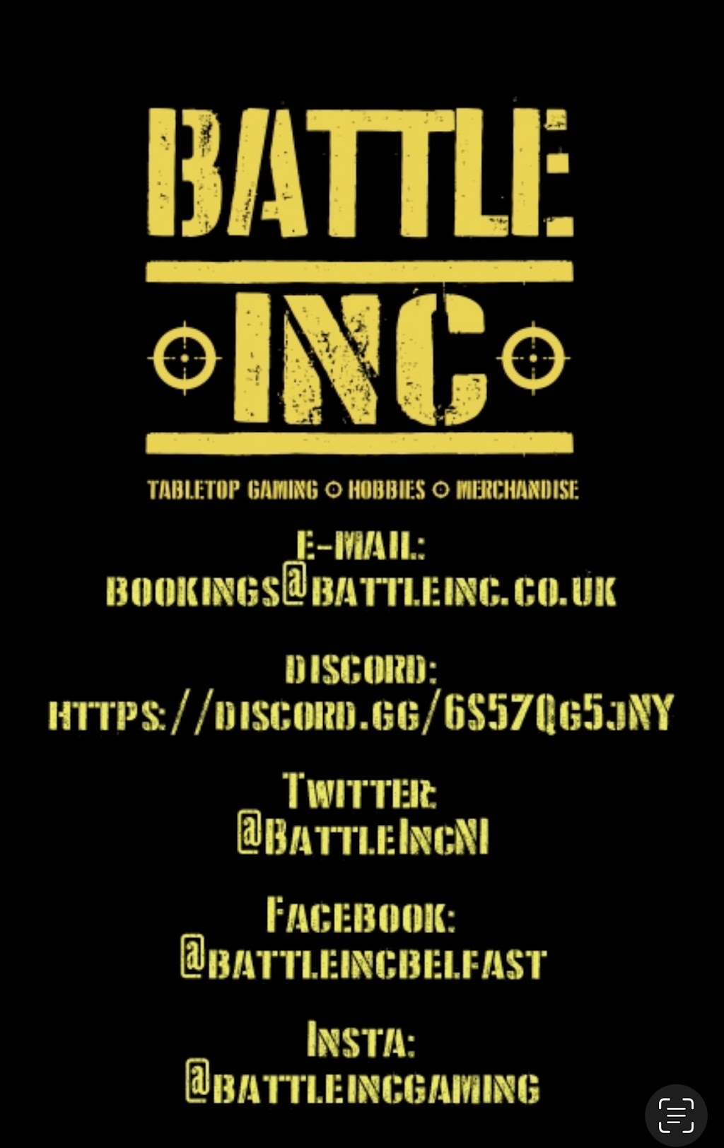 Battle Inc Gaming CIC